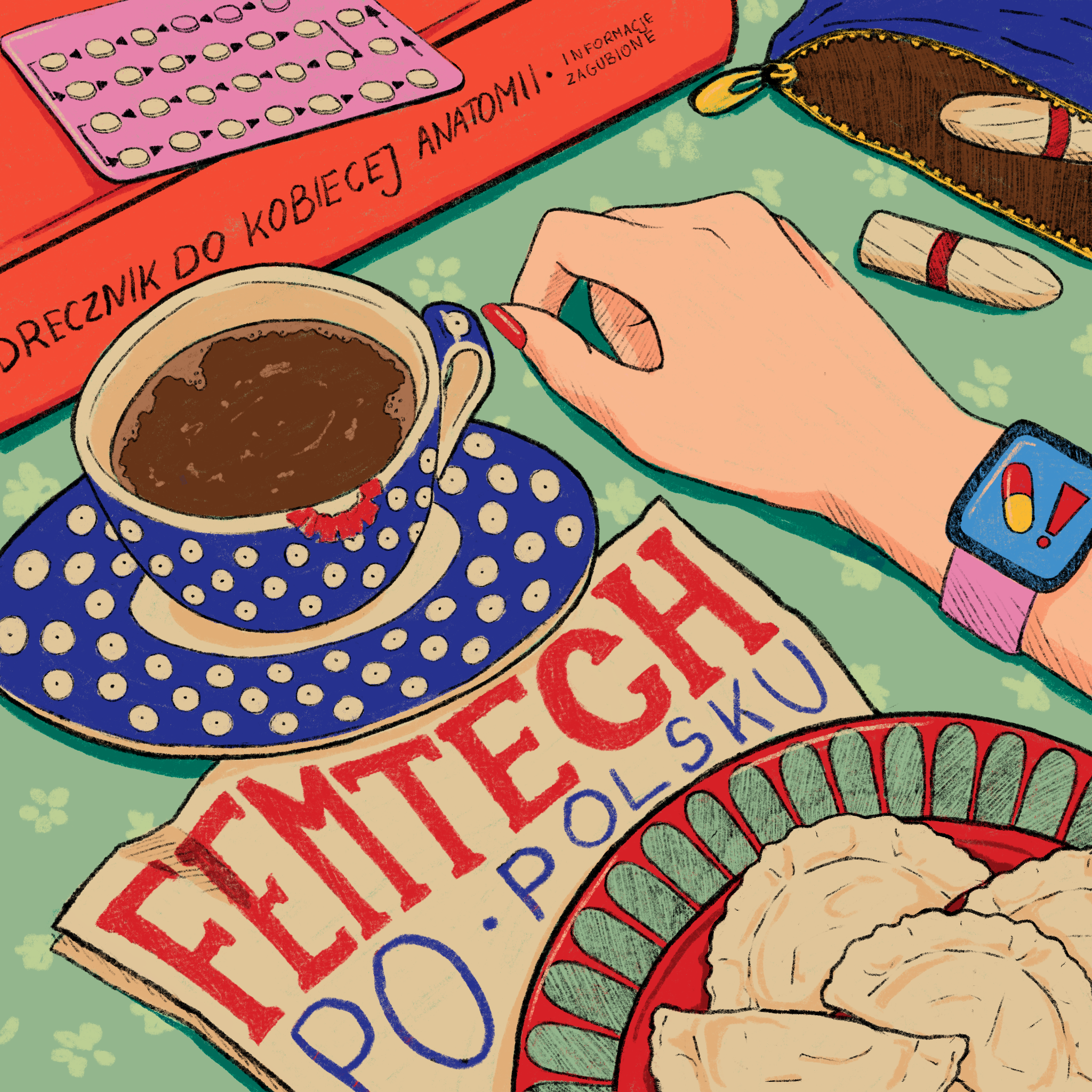 FemTech po Polsku — ilustracja podcastu o zdrowiu kobiet