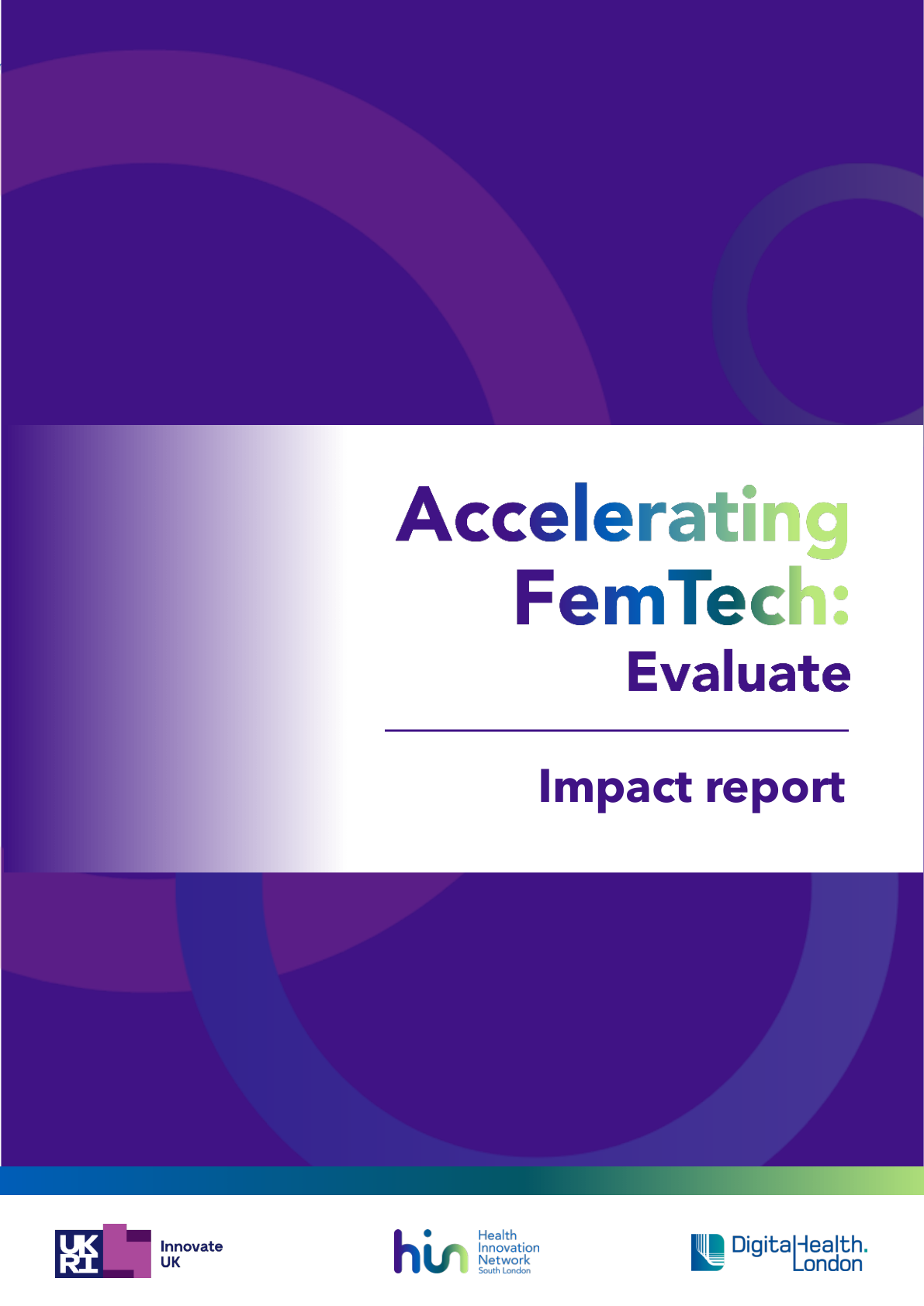 Report artwork: Accelerating FemTech Impact Report 2026