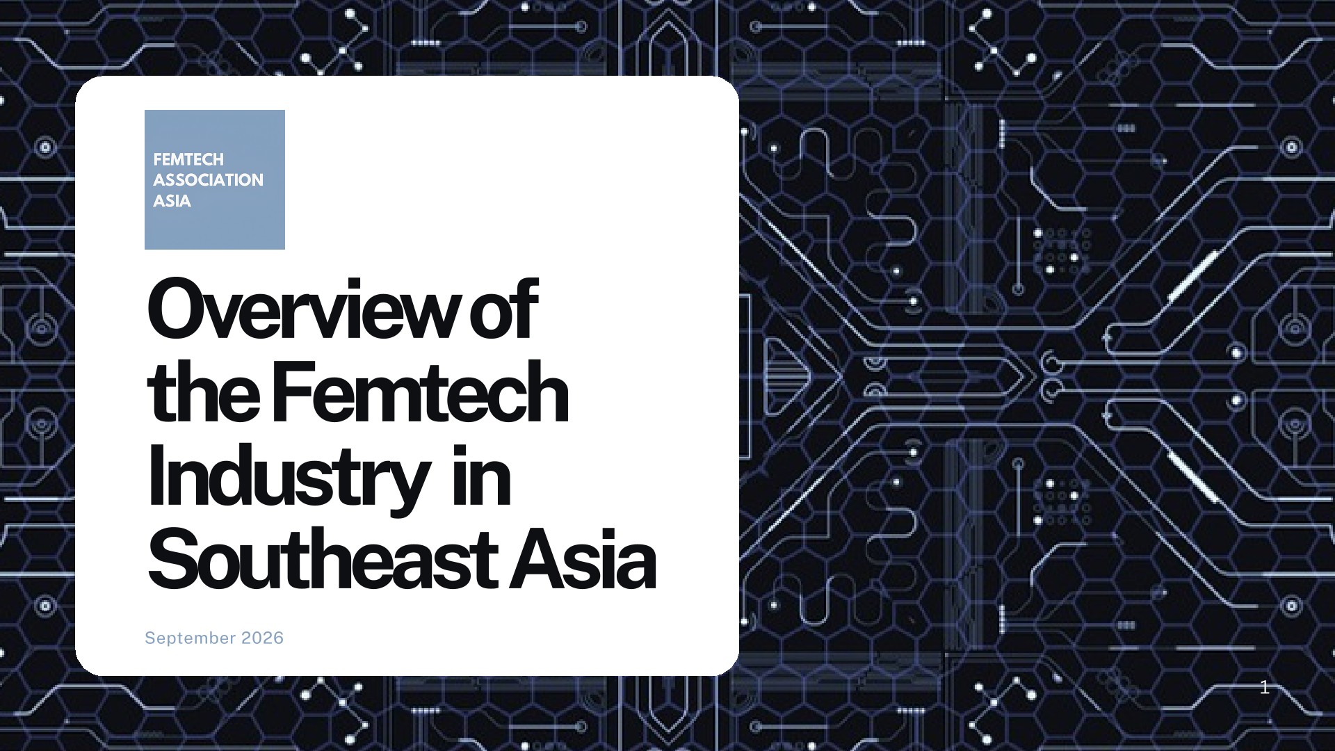 Report artwork: 2026 Overview of the Femtech Industry in Southeast Asia