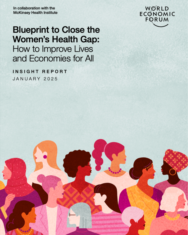 Grafika raportu: Blueprint to Close the Women’s Health Gap: How to Improve Lives and Economies for All