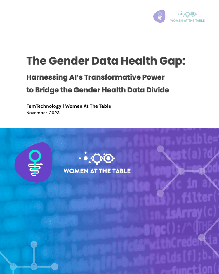 Grafika raportu: The Gender Data Health Gap: Harnessing AI’s Transformative Power to Bridge the Gender Health Data Divide