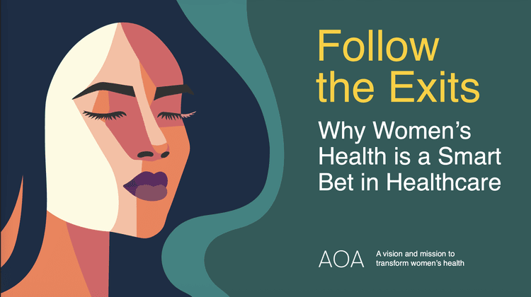 Grafika raportu: Follow the Exits: AOA DX Women's Health Report 2025