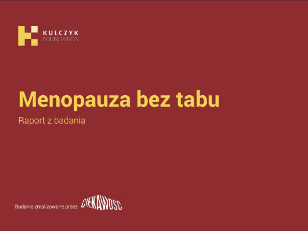 Grafika raportu: Menopauza bez tabu