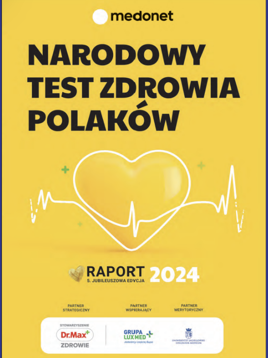 Grafika raportu: Narodowy Test Zdrowia Polaków